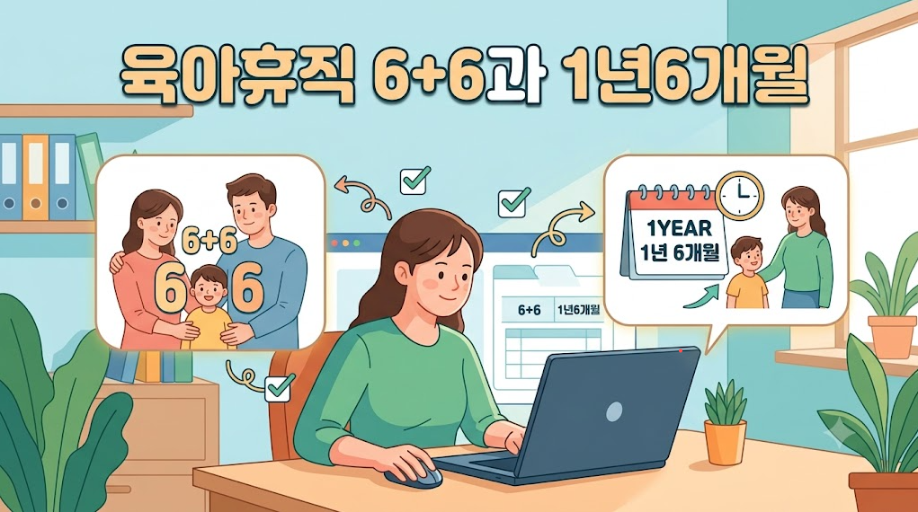 육아휴직 6+6과 1년6개월