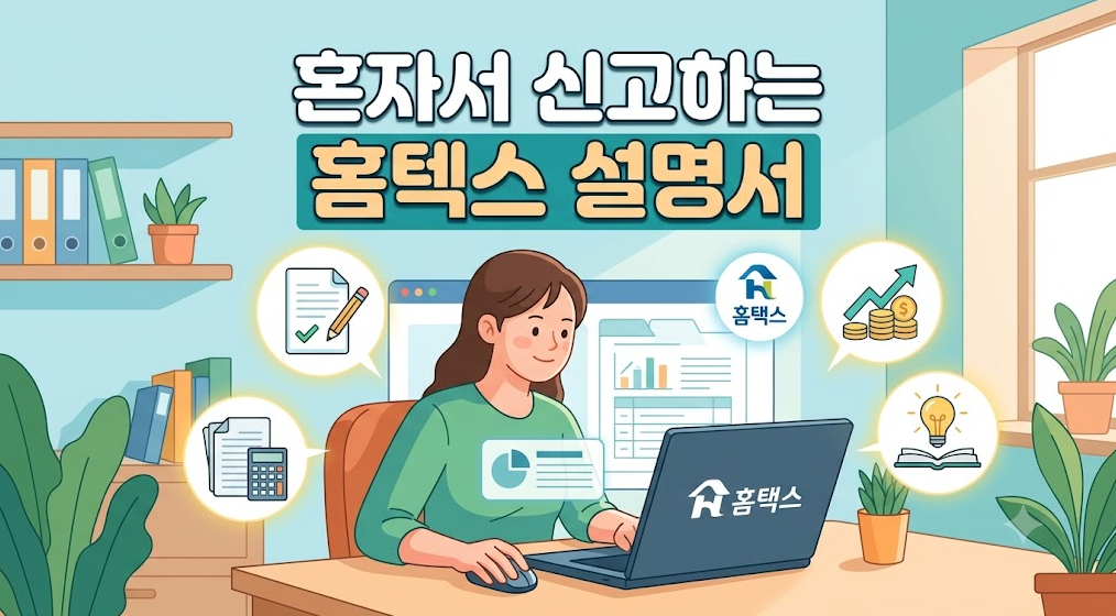 홈텍스 신고하기